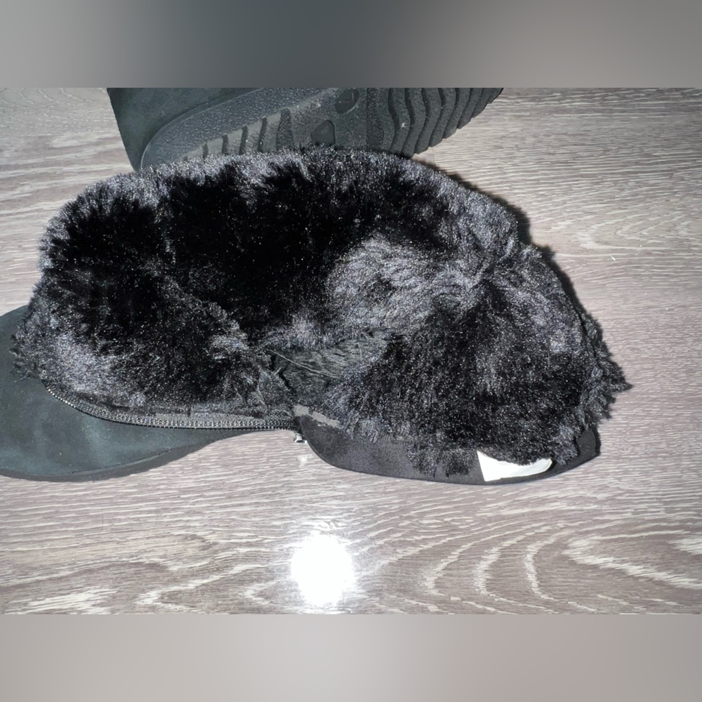 Universal Thread Cat Mid Shearling Style Black Bo… - image 7